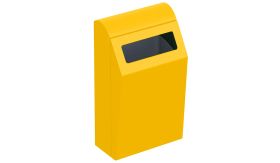 POL Basic BIN afvalbak - 50 liter - RAL 1021 Koolzaadgeel