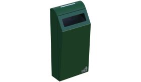 POL Basic BIN afvalbak - 60 liter - RAL 6009 Dennengroen