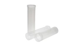 Schroefkoker transparant - 45x200/350 mm