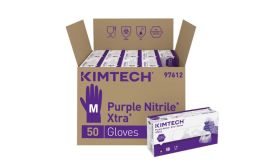 Handschoenen Kimtech SC Nitrile paars lang 10x 50 st. maat M