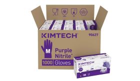 Handschoenen Kimtech SC Nitrile paars kort 10x 100 st. maat M