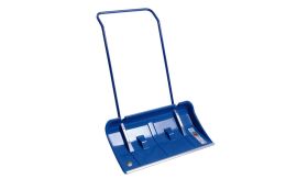 Sneeuwschuiver - dubb. metalen steel - aluminium rand- 82 cm