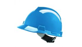 Helm - kleur blauw - draaiknop