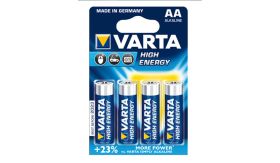 Varta - batterij - AA - 1,5V. - alkal. - 20x blister á 4 st.