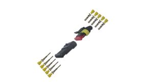 AMP superseal set - 0,5 mm²~1,5 mm² - 5-polig - per 4 stuks