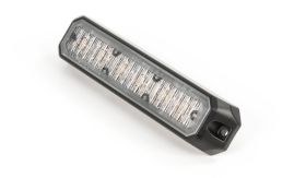 LEDflitser - Ultra Slim vlak - 6LED - XA2 amber -12/24V