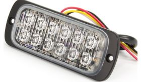 LEDflitser - SuperThin H12 - 12LED - XA2 amber - 12/24V
