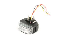 LEDflitser - ARCLED 120° 6LED - XA1 amber - haaks - 12/24V