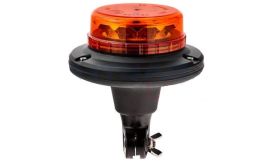 LED-flitslamp LPB - flex. pijpmont. - amber XA1 - 12/24 volt