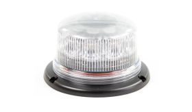LED-flitser 360ºCompact -R65 TB2 blauw/transparant - vast - 12/24V