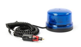 LED-flitser 360º Compact -TB2 blauw- magneet 250 km/u -12/24V