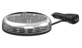 Tornado B47 LED Beacon - amber TA2/transp. - magneet - 12/24V