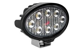 VisionX - VLS werklamp Oval - 8x5 watt LED - 9/32V - 40° -DC