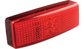 Serie 1490 - LED contour markering - rood - 12/24 volt