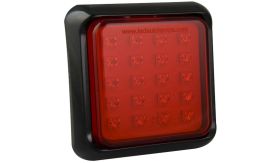 Serie 80 - LED enkel - rem/achterlicht - 12/24V