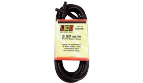 Verlengkabel met T-connector - 5-aderig - 5,5 mtr
