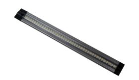 LED strip ALU vlak/schakelaar-  72 LED's -  50 cm - 12V
