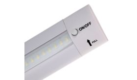 LED strip ALU wit/schakelaar -  49 LED's -  30 cm - 12V