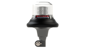 LEDflitser Tornado B110 - TA1 amber/transparant- opsteekbevestiging - 12/24V