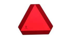 Sticker langzaam verkeer ECE69-00 kl2/f 360x360mm