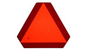 Bord langzaam verkeer ECE69-00 kl2/f alu 600x600x2mm
