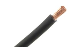 Accukabel - 10 mm² - zwart - rol á 50 meter