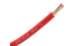 Accukabel - 16 mm² - rood - rol á 50 meter