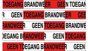 Afzetband