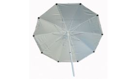 Lasparasol - wit - waterafstotend - Ø 2 mtr.