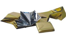 Reddingsdeken - aluminiumfolie