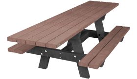 Tafel OSLO XL - Quartz Brown - 2400x1400x760 mm