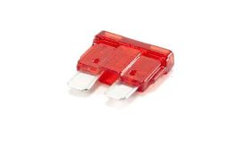 Steekzekering - standaard - 10A - rood/transp. - per 50 stuks