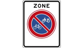 Verkeersbord Re-Sign 20 jaar - RVV model E03zb - 530x670 mm