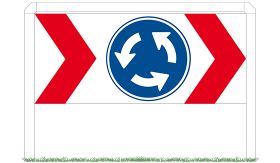 Rotondeportaal C - IND 80 - wit RAL 9010 - Klasse 3