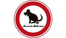 verkeersbord-model-21a-poepende-hond-met-gras