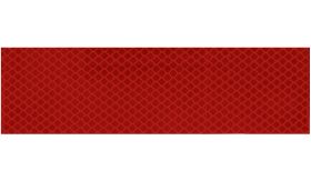 Zelfklevende reflector - 180x50 mm - rood - Klasse 3