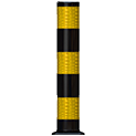 Flexpost BB21 verkeerszuil - geel/zwart - Klasse 3